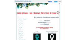 Desktop Screenshot of beviolencefree.com